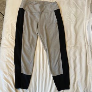 North Face Women’s Joggers - gray and black - XL - Used
